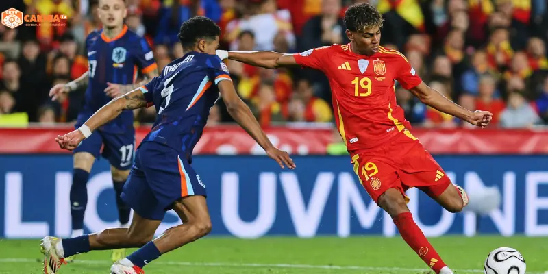 Không khí sôi động trận Tây Ban Nha vs Cabo Verde World Cup 2026 - Cakhiatv